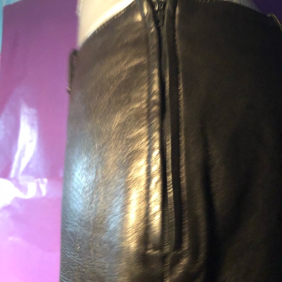 Danier Leather Pants Size 6 - Picture 3 of 12